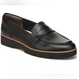 New Dr. Scholl's Nice Day Black Penny Loafers Sz 6 M